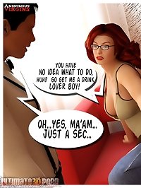Mature slut seduces guy - see all comics