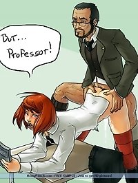 Exclusive 3d toons - professor fucks sexy student
